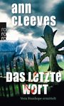 Ann Cleeves: Das letzte Wort, Buch