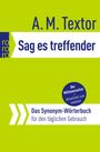 A. M. Textor: Sag es treffender, Buch