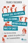 Franca Parianen: Woher soll ich wissen, was ich denke, bevor ich höre, was ich sage?, Buch