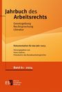 : Jahrbuch des Arbeitsrechts. Gesetzgebung - Rechtsprechung - Literatur.... / Jahrbuch des Arbeitsrechts, Buch