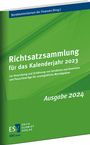 : Richtsatzsammlung für das Kalenderjahr 2023, Buch