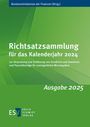 Richtsatzsammlung für das Kalenderjahr 2024, Buch