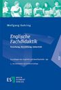 Wolfgang Gehring: Englische Fachdidaktik, Buch