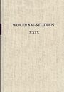 "WOLFRAM-STUDIEN XXIX" steht auf einem beigen strukturierten Einband.