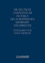 Buchtitel in Großbuchstaben: "Die deutsche Umsatzsteuer im Fokus des europäischen Mehrwertsteuerrechts."