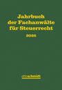 Titel in Gelb: "Jahrbuch der Fachanwälte für Steuerrecht 2026". Unten steht "ottoschmidt". Hintergrund ist dunkelgrün.