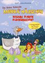 KATI NAUMANN: Die kleine Schnecke Monika Häuschen, Warum blinken Glühwürmchen? Illustration mit Gans, Schnecke und Wurm.