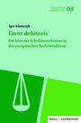 Igor Adamczyk: Favor debitoris, Buch