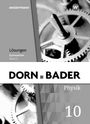 Dorn / Bader Physik SI 10. Lösungen. Bayern, Buch