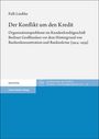 Falk Liedtke: Der Konflikt um den Kredit, Buch