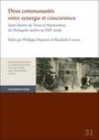 „Deux communautés entre synergie et concurrence“; Illustration eines historischen Gebäudes; Franz Steiner Verlag.