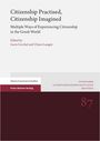 : Citizenship Practised, Citizenship Imagined, Buch