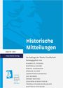 : Historische Mitteilungen 35 (2024), Buch