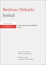 Berliner Debatte Initial 36 (2025) 4, Buch