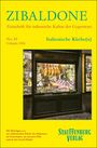 "ZIBALDONE Zeitschrift für italienische Kultur. No. 81 Frühjahr 2026. Italienische Küche(n). Ladenansicht mit Delikatessen."
