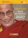 : Dalai Lama - Worte der Weisheit 2027 - Tagesabreißkalender zum Aufstellen oder Aufhängen, KAL