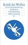 Ulrich Bröckling: Kritik der Waffen, Buch