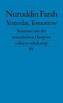 Nuruddin Farah: Yesterday, Tomorrow, Buch