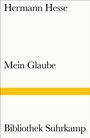 Hermann Hesse: Mein Glaube, Buch