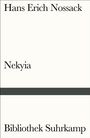 Hans Erich Nossack: Nekyia, Buch