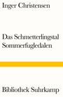 Inger Christensen: Das Schmetterlingstal. Ein Requiem, Buch