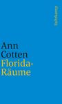 Ann Cotten: Florida-Räume, Buch