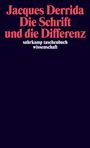 Jacques Derrida: Die Schrift und die Differenz, Buch