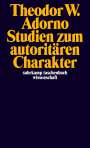 Theodor W. Adorno: Studien zum autoritären Charakter, Buch