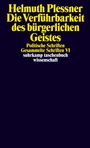Helmuth Plessner: Die Verführbarkeit des bürgerlichen Geistes. Politische Schriften, Buch