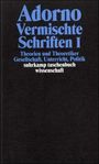 Theodor W. Adorno: Gesammelte Schriften in 20 Bänden, Buch