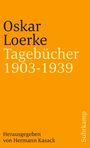 Oskar Loerke: Tagebücher 1903-1939, Buch