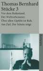 Thomas Bernhard: Stücke III, Buch