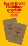 Bertolt Brecht: Flüchtlingsgespräche, Buch