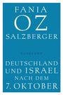 Fania Oz-Salzberger: Deutschland und Israel nach dem 7. Oktober, Buch