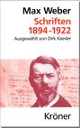 Max Weber: Schriften 1894 - 1922, Buch