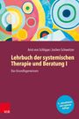Lehrbuch der systemischen Therapie und Beratung I. Bunte, abstrakte Illustration mit konzentrischen Kreisen.