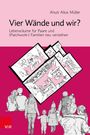 "Vier Wände und wir? Lebensräume für Paare und (Patchwork-) Familien neu verstehen." Illustration: Menschen und Wohnungsgrundrisse.