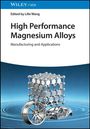 Wiley, High Performance Magnesium Alloys. Atom-Modell, Autorad und Autochassis auf blauem Hintergrund.