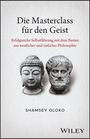 „Die Masterclass für den Geist“, mit buddhistischem und antikem Kopf. Autor: Shamsey Oloko. Verlagsname: Wiley.