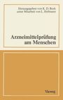 Manfred Anlauf: Arzneimittelprüfung am Menschen, Buch