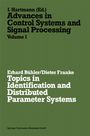 Erhard Bühler: Topics in Identification and Distributed Parameter Systems, Buch