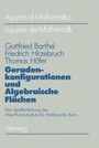 Gottfried Barthel: Geradenkonfigurationen und Algebraische Flächen, Buch