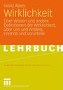 Heinz Abels: Wirklichkeit, Buch