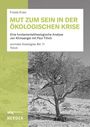 "Mut zum Sein in der ökologischen Krise" von Frieda Kries, theologisches Buch mit Baum in karger Landschaft.
