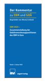 Rolf Liebold: EBM 2025 - Zusammenstellung der Gebührenordnungspositionen des EBM in Euro, Buch