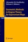 Zalman I. Balanov: Geometric Methods in Degree Theory for Equivariant Maps, Buch
