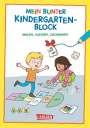 Hanna Sörensen: Rätseln für Kita-Kinder: Mein bunter Kindergarten-Block: Malen, suchen, zuordnen, Buch