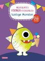 Mein buntes Formen-Stickerbuch: Lustige Monster, Buch
