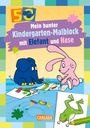 : Mein bunter Kindergarten-Malblock mit Elefant und Hase, Buch