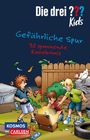 Ulf Blanck: Die drei ??? Kids: Gefährliche Spur. 30 spannende Ratekrimis!, Buch